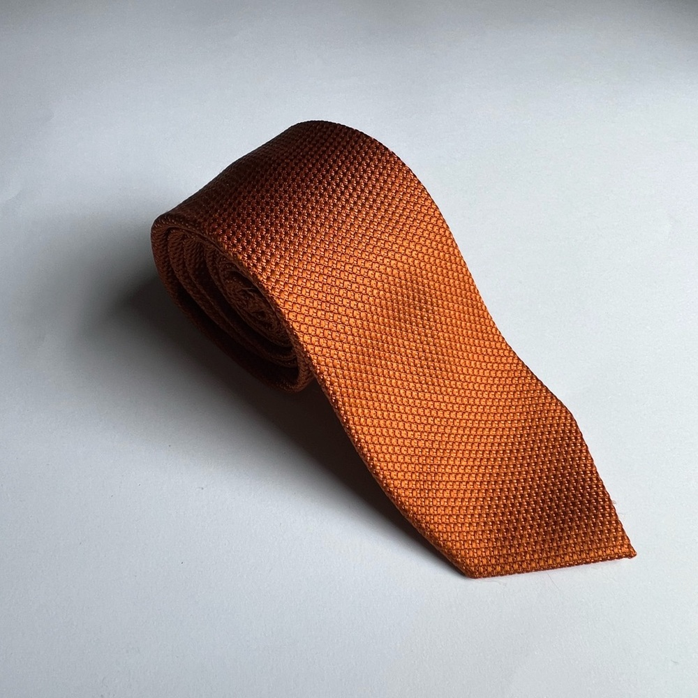 The Tie Bar Orange Tie